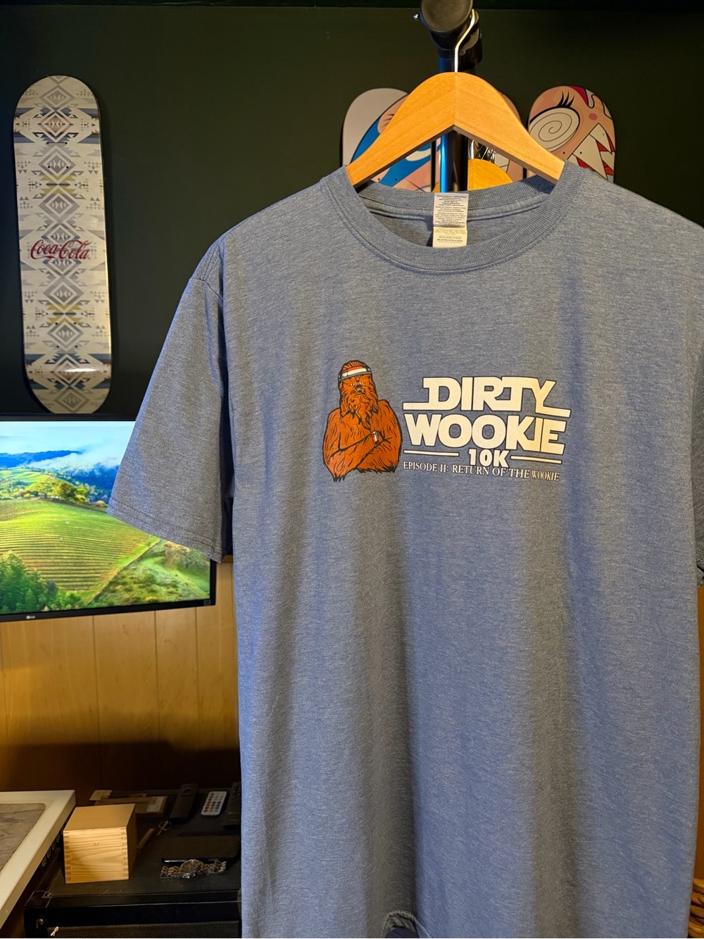 Dirty Wookie 10k Run Ep: 2 Return of the Wookie Workout Graphic T-Shirt